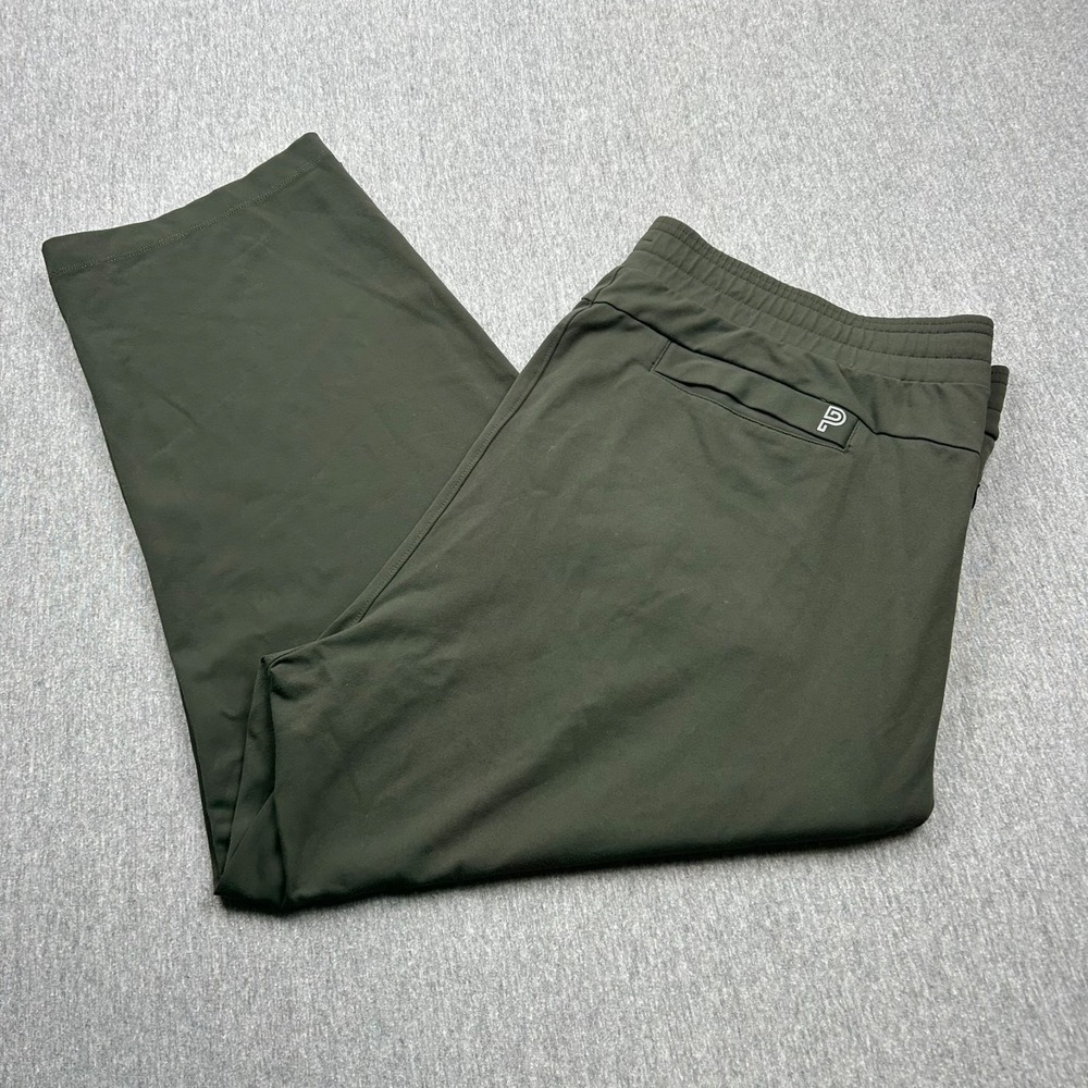 Public Rec Drawstring Pull On Pants Green‎ Mens 42x22 Relaxed Fit